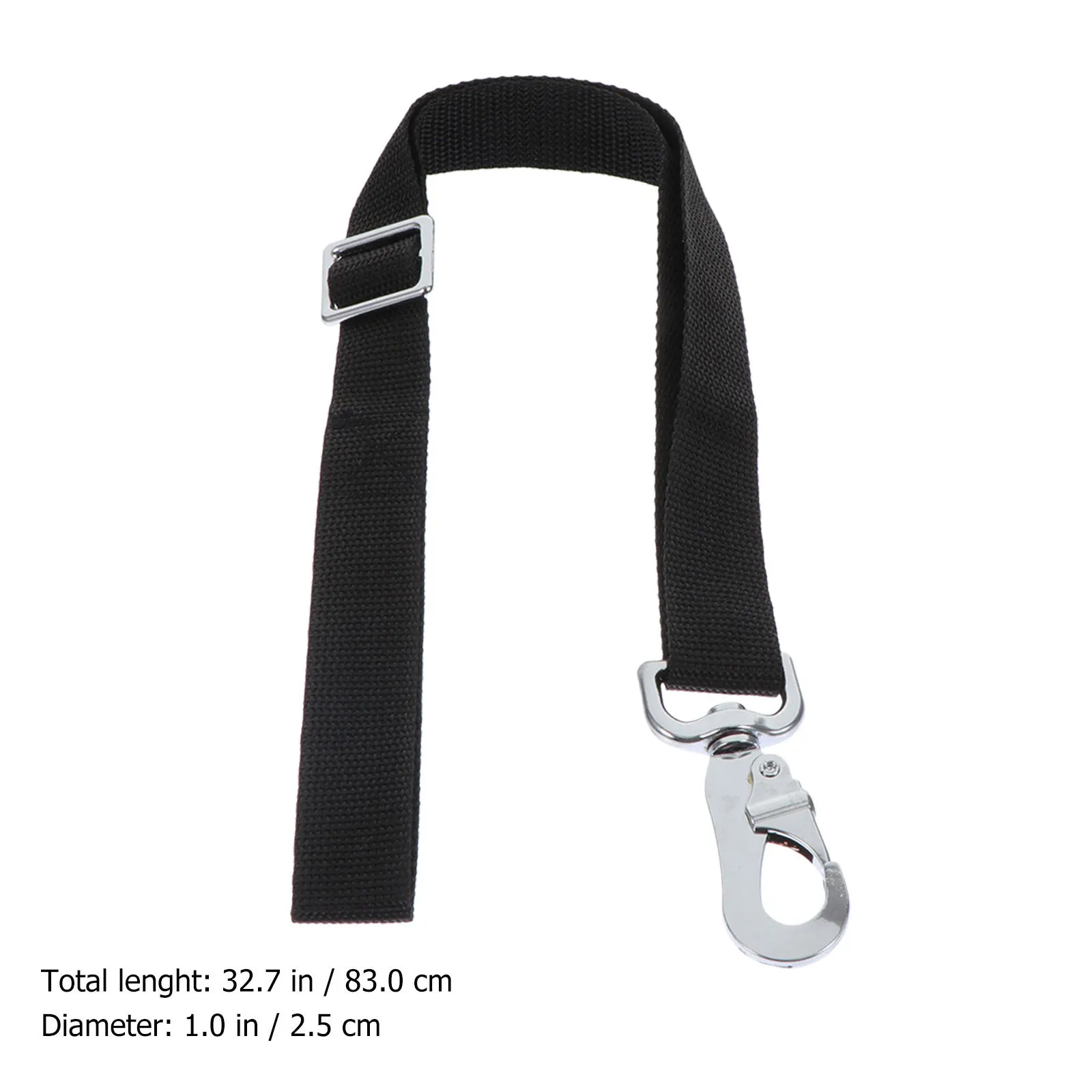 2 قطعة حزام ثابت من النايلون قابل للتعديل شماعة دلو متينة لشبكة تغذية الحصان معلقة لوازم مستقرة في الهواء الطلق حزام دلو الحصان #6