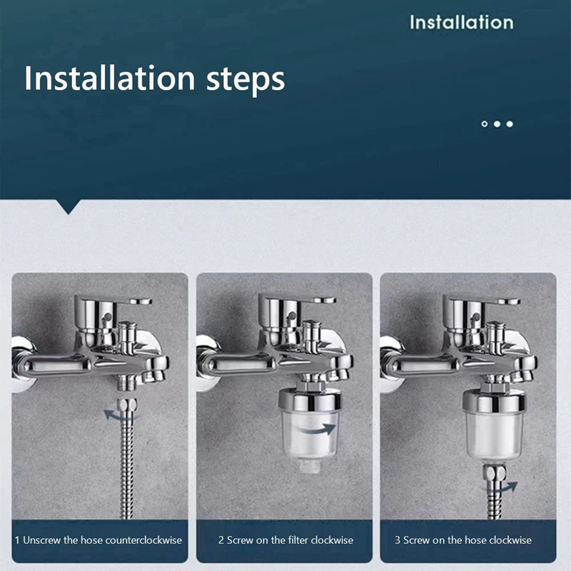 

Наборы очистителей для воды, Универсальный фильтр для смесителя, домашний фильтр из полипропилена и хлопка для кухни, ванной комнаты, душа