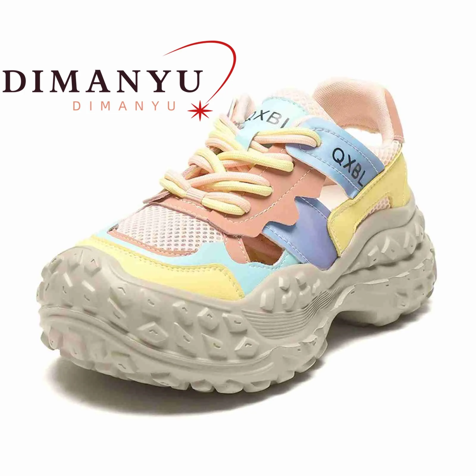 

DIMANYU Women's Vulcanized Shoes Genuine Leather 2026 Spring New Platform Agan Shoes Women Lace-up Fashion Sneakers For Women