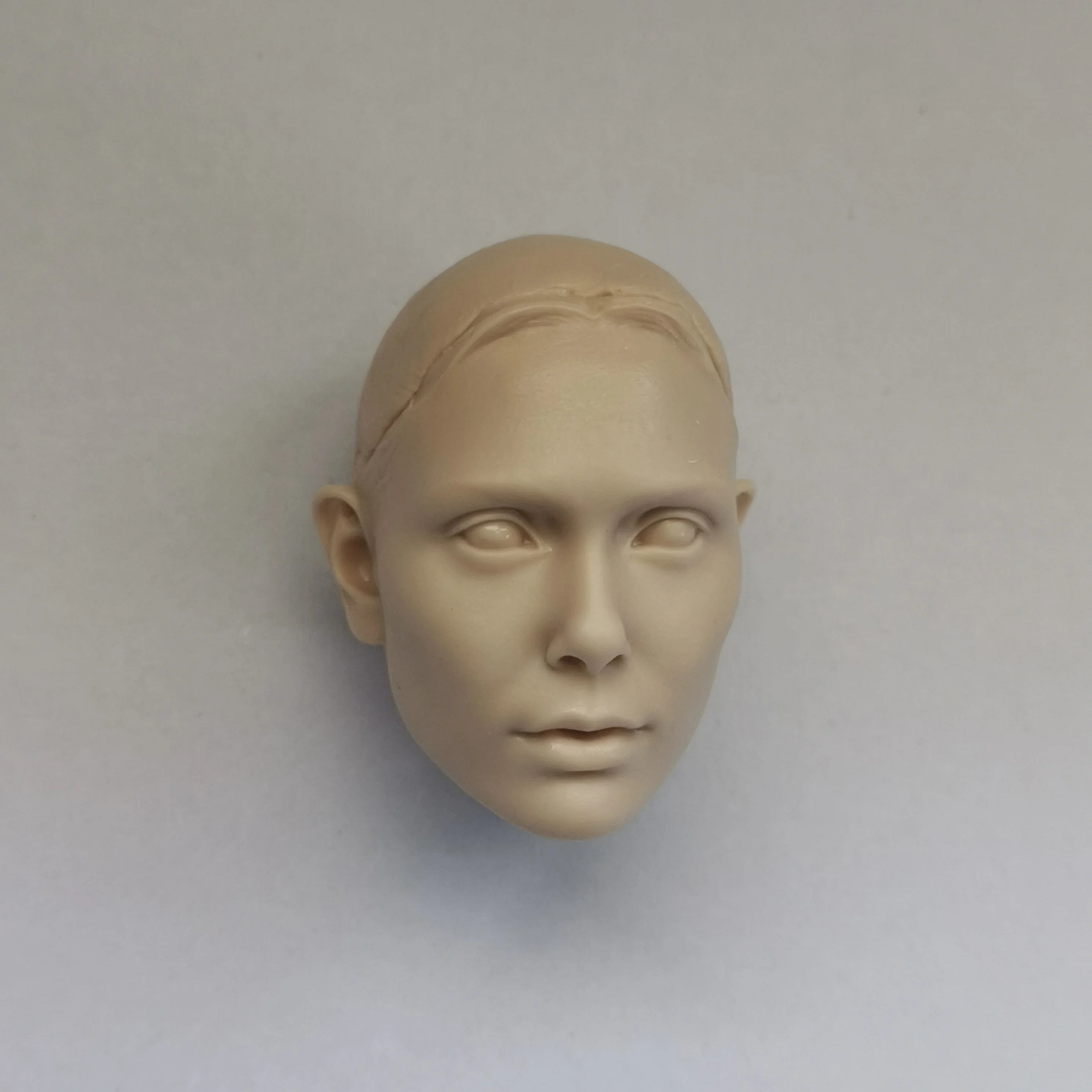 Weibliche Kopf Carving Elizabeth Olsen Star Anime Unbemalt 1/6 Skala Soldat Modell Für 12 Zoll Action Figure Sammlung Spielzeug