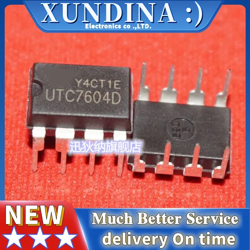 

10PCS/LOT UTC7604D DIP8 new and original IC
