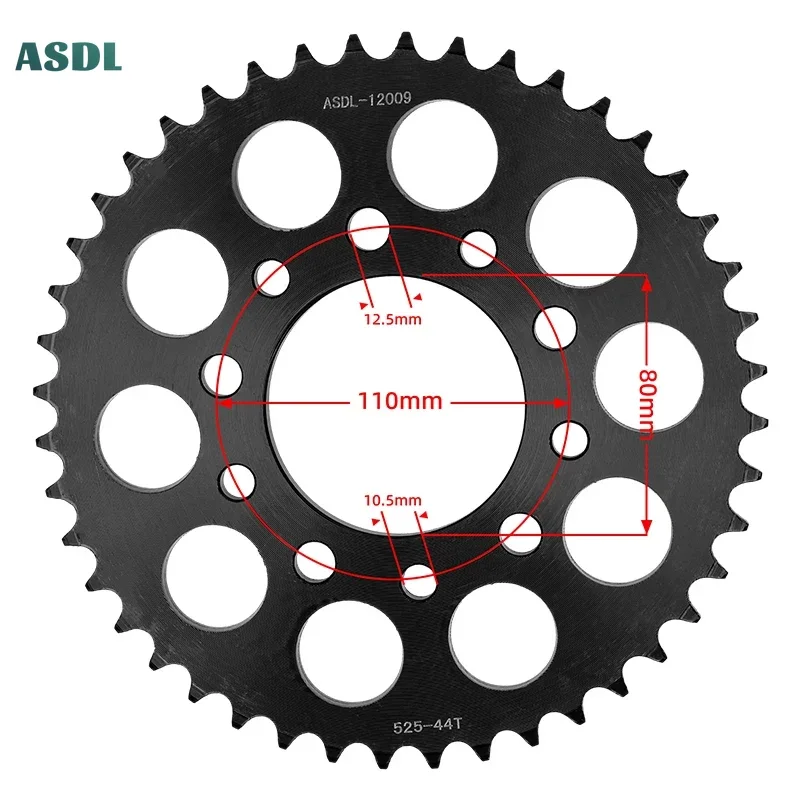 525 15T 44T Front Rear Sprocket Gear Wheel For Honda CB400 Super Bol D'or NC39 2005-2016 CB400 Super Four H-VTEC 1999-2001 Revo