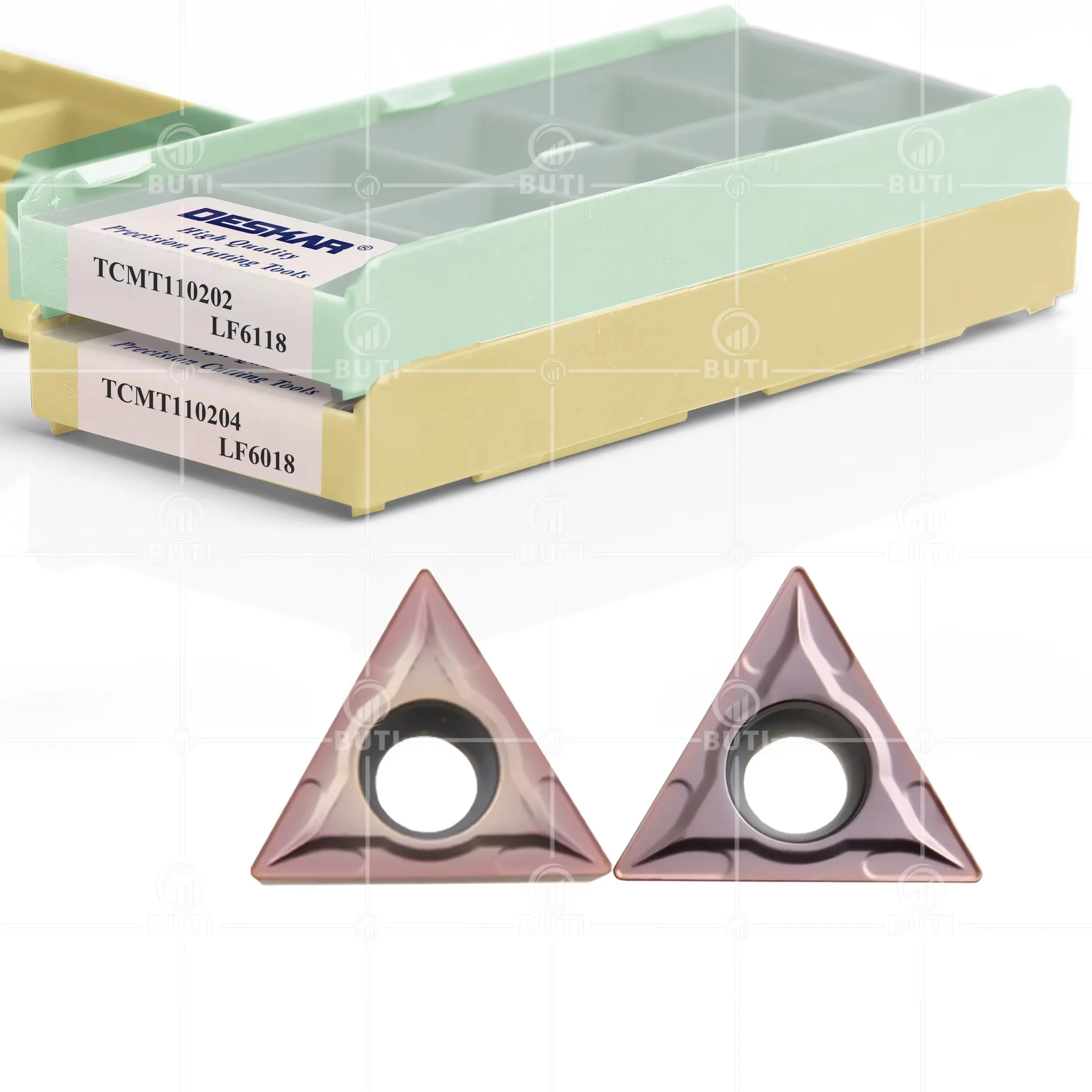 

DESKAR 100% Original Numerical Control For Stainless Steel Turning Blades TCMT090204 TCMT110208 TCMT16T304 LF6018 LF6118 LF6018S