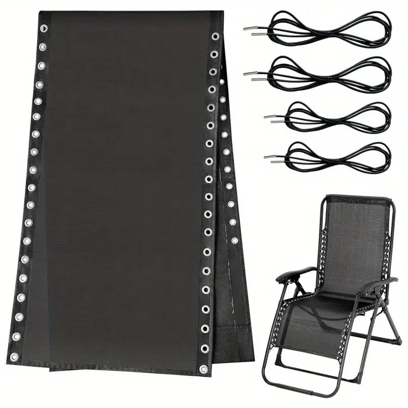 غطاء قماش بديل عالمي لكرسي بدون جاذبية ، كرسي أريكة ، جميع كراسي الرافعة القياسية ، صالة الفناء ، 63x17"