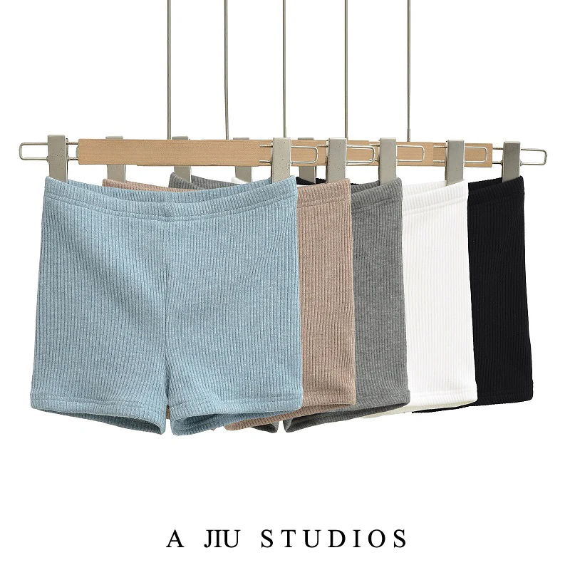 American Sle High Waist Yoga Sports Casual orts Women Summer Elastic Slimming Tight Butt Covering Trendy Hot Pants