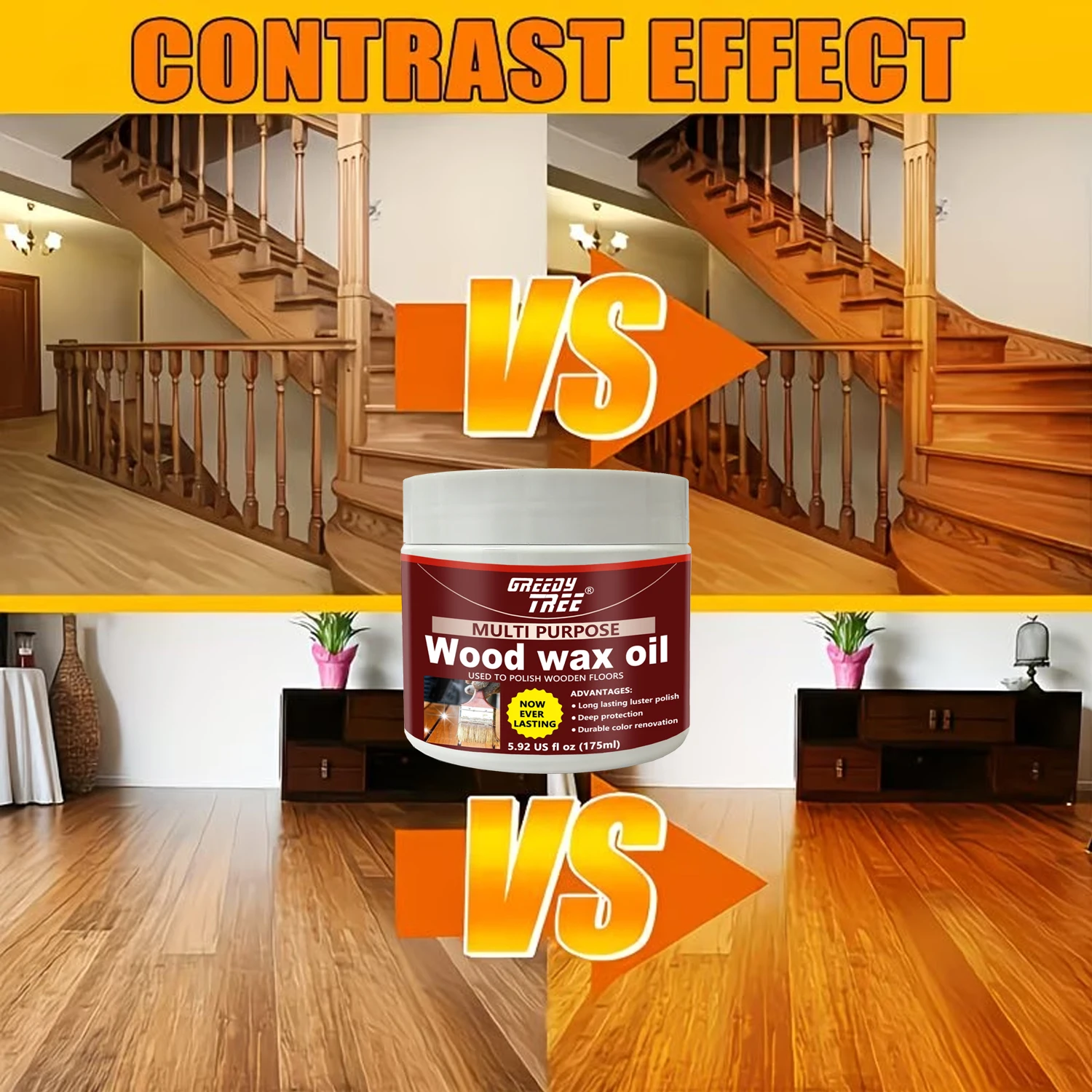 Multi Purpose Wood Wax Oil , N - огляд і ціна Woodworking Oil Finish