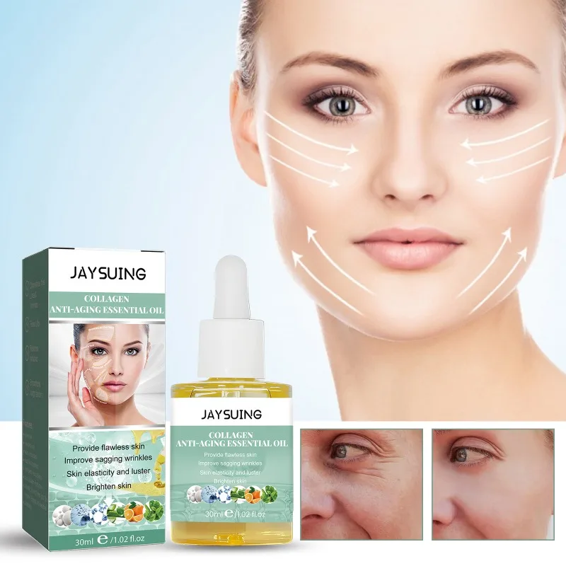 30ml Collageen Anti Aging Essentie Lichter Fijne Lijntjes Hydraterende Verstevigende Verjonging Krimpen Poriën Anti-rimpel Reparatie Essentie