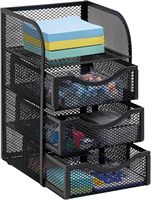 Desktop Accessory , Desk Supplies, Organizer Office, Metal Mesh, 6.25\