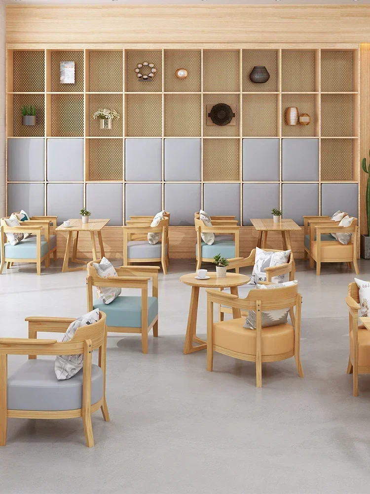 Customized: Bubble tea shop, table and chair