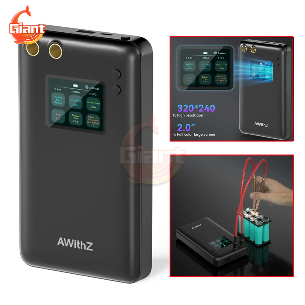 

Portable Spot Welding Machine Adjustable USB Battery Spot Welder Handheld Cell Nickel Plate Spot Welding Machine Repair Tools