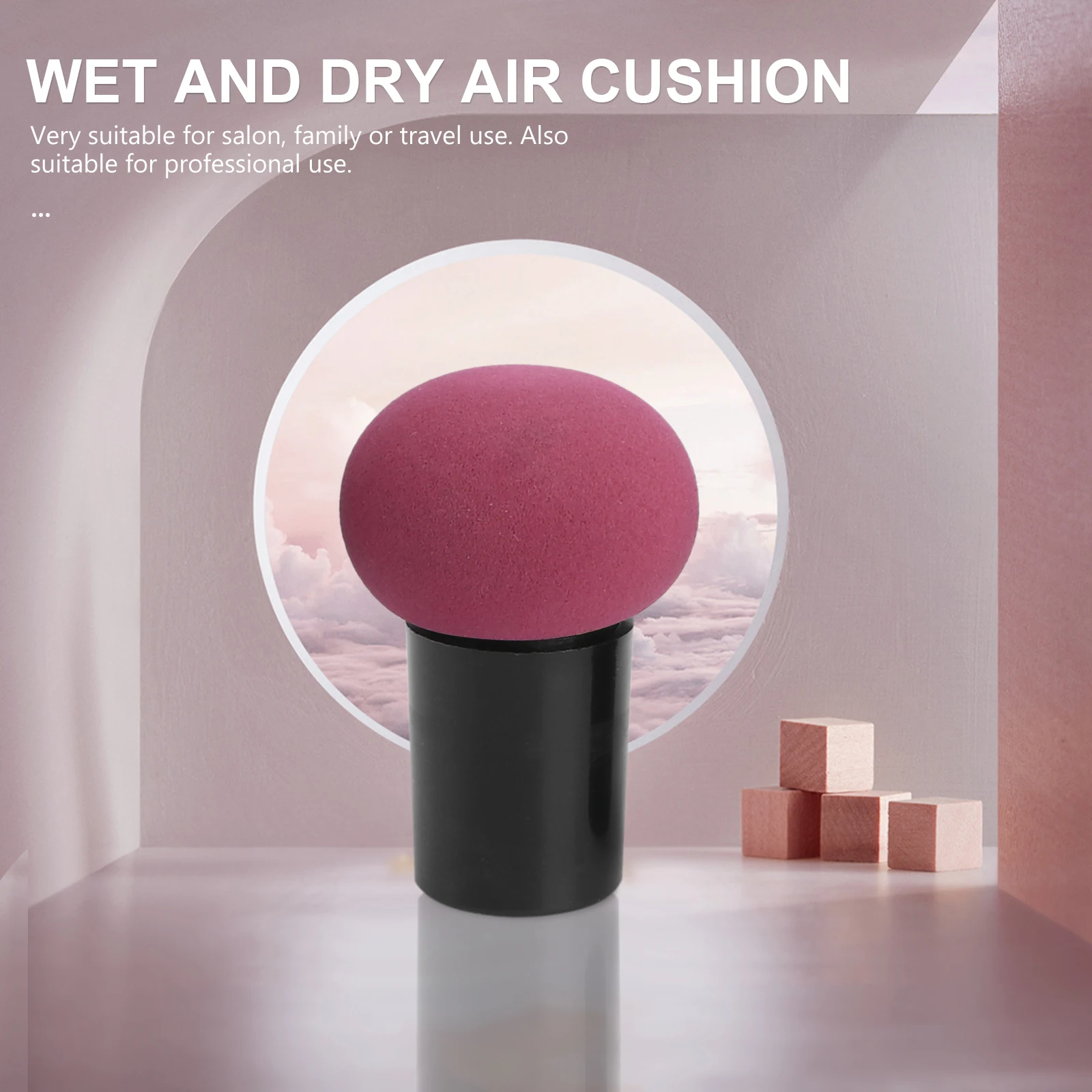 

5Pcs Mushroom Shape Makeup Puff Soft Powder Applicator for Face Foundation Travel Friendly Sponge Safe for Sensitive