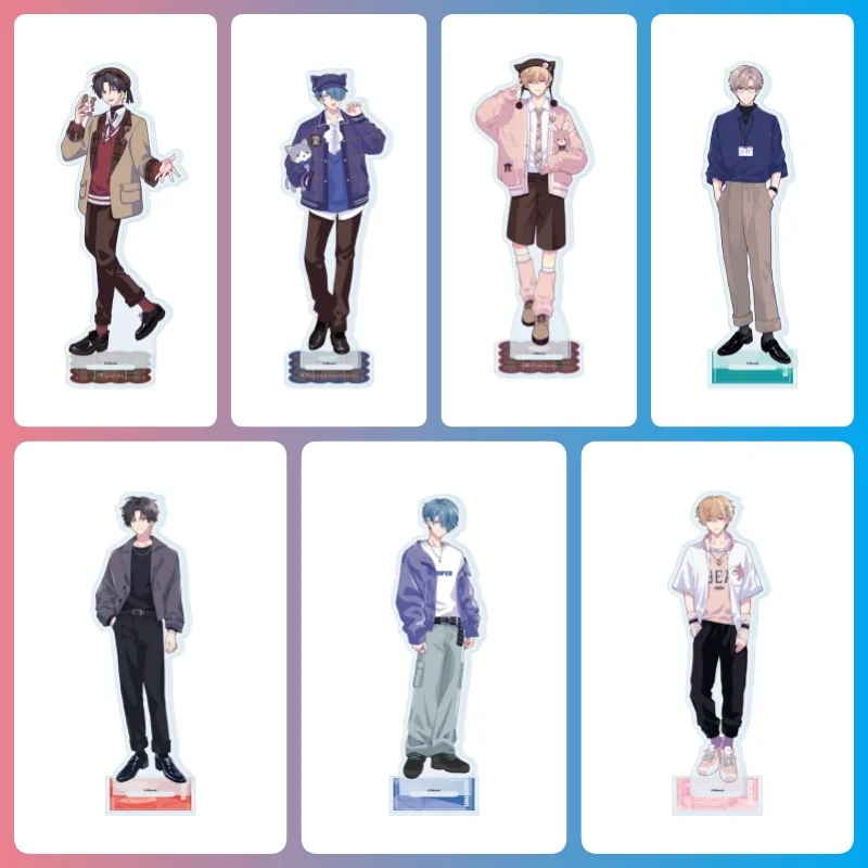 Can I Not Fall for Idols Anime: Исса Кагура, Ранмару Ниджо, Отоха, Митогэ Рейджи, Шибаура — акриловая фигурка-подставка, брелок, игрушки, 15 см, подарок.