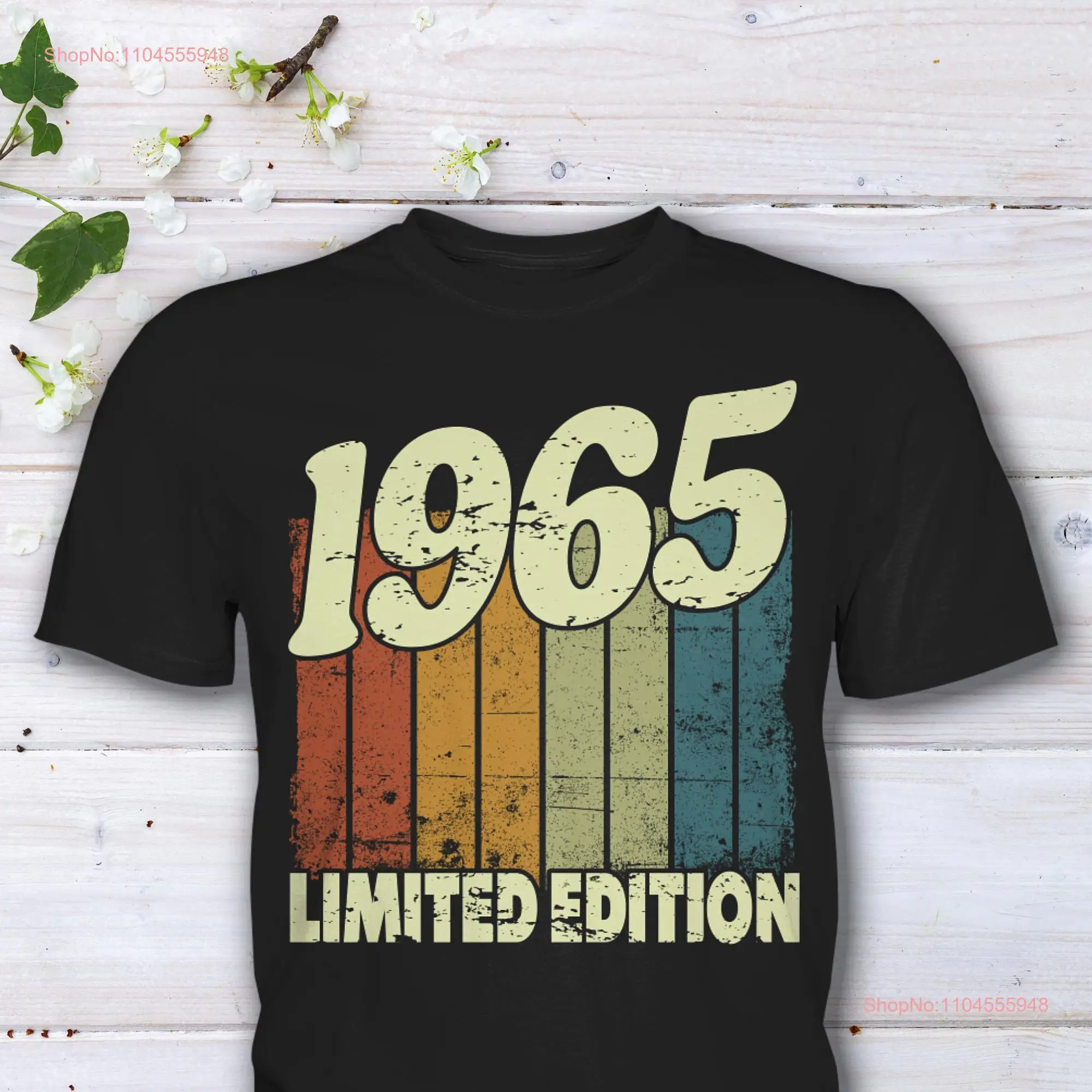 

60 Geburtstag 1965 T Shirt long or short sleeves