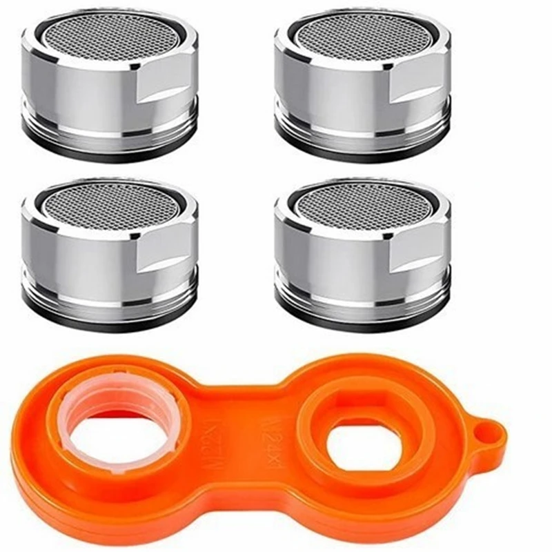 Mosiężny kran oszczędzający wodę Aerator Wymienny filtr Dysza mieszana Gwint 24 mm Kran łazienkowy Bubbler Wymiana kranu