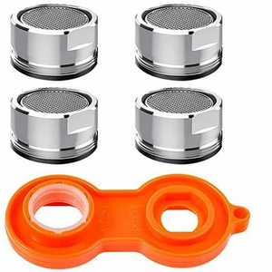 Katı Pirinçten Su tasarrufu için Musluktan havalandırıcı, Yedek Filtre, Nozul, Karışık Tel, 24mm, Banyoya Fıskiye, değiştirmek için 12 - En çok satan, su tasarrufu, musluk-no. 10