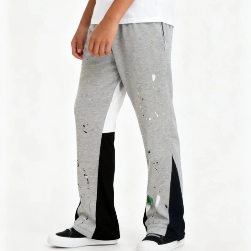 

Spring and summer men's hip-hop retro casual pants Y2K trendy couples' personalized design versatile trousers street style