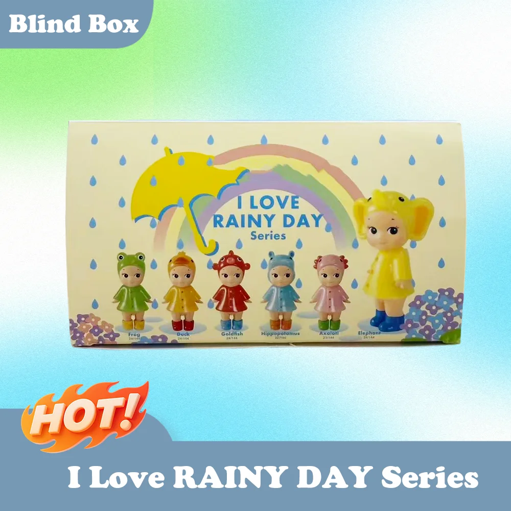 

Новая высококачественная мини-фигурка ангела I Love Rainy Day Series слепая коробка милый мини-аниме декоративный сюрприз детская подарочная серия