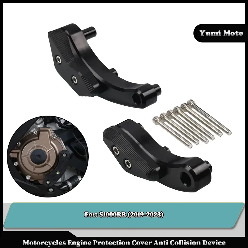 

For BMW S1000RR S1000 RR 2019-2023 Motorcycle Accessories CNC Aluminum Engine Stator Cover Guard Crash Pad Slider Protector