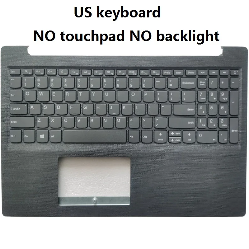 Untuk Lenovo ideapad V15-IIL V15-IGL V15-ADA V15-IKB V15-IWL bahasa Rusia/US/UK/Prancis/Spanyol/Brasil keyboard laptop palmrest atas