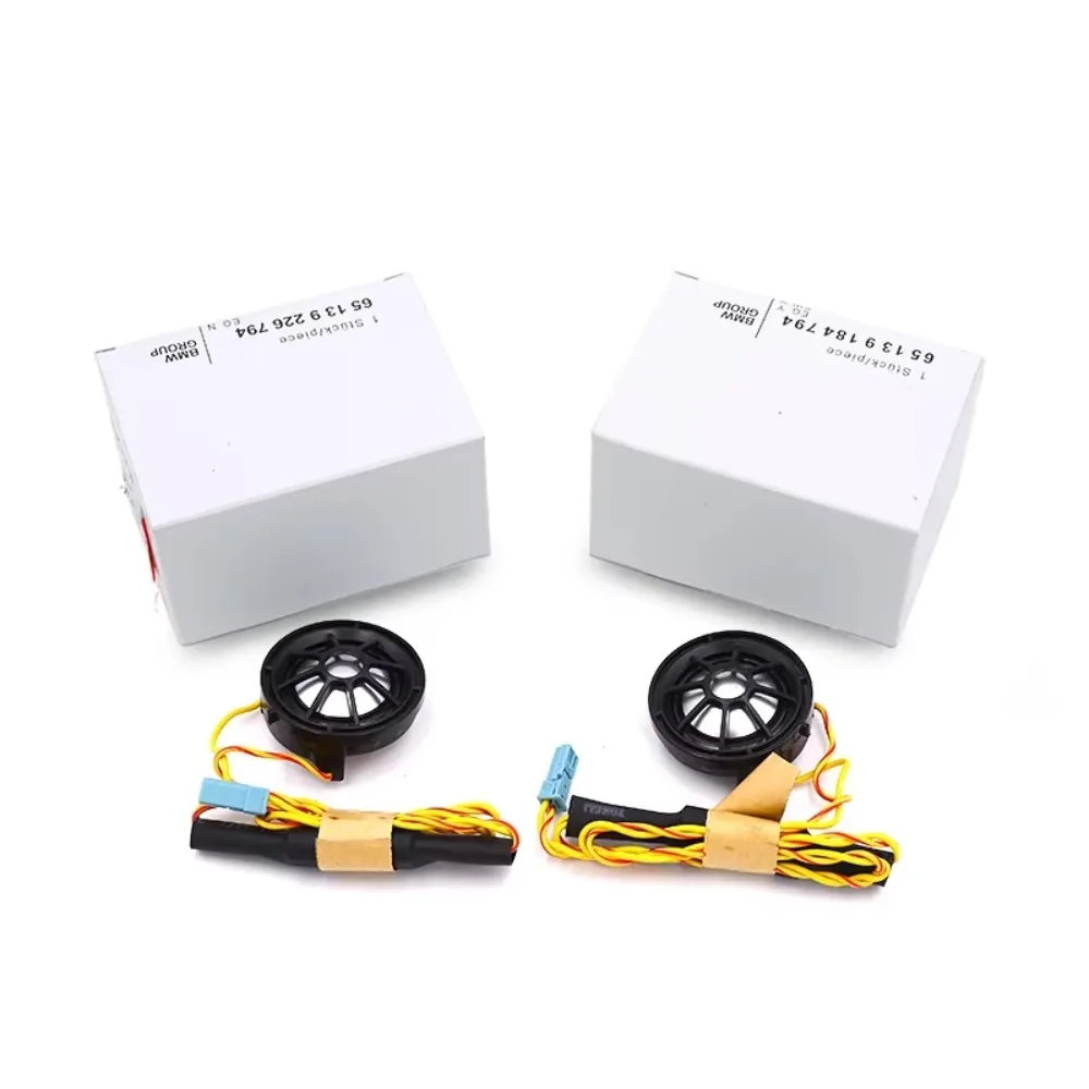 Car Tweeter Speaker Cover For BMW F10 F11 5 Series ABS Audio Trumpet Head Treble Speakers Material Model Fit Accessory