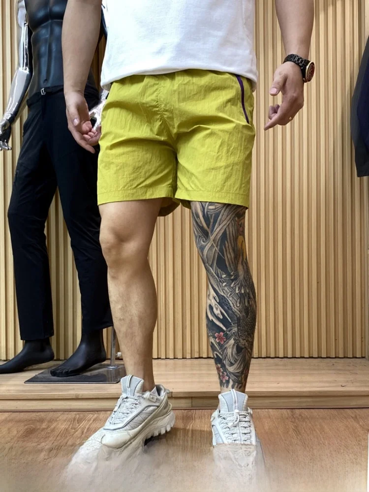 Dopamine Color Series Quick Dry Breathable Comfortable Outdoor Men's Summer Casual Shorts Fashionable Urban Style Nylon Fabric