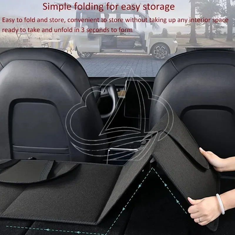 Back Seat Folding Extender Travel Bed Non Inflatable Long Mattress for SUV Truck