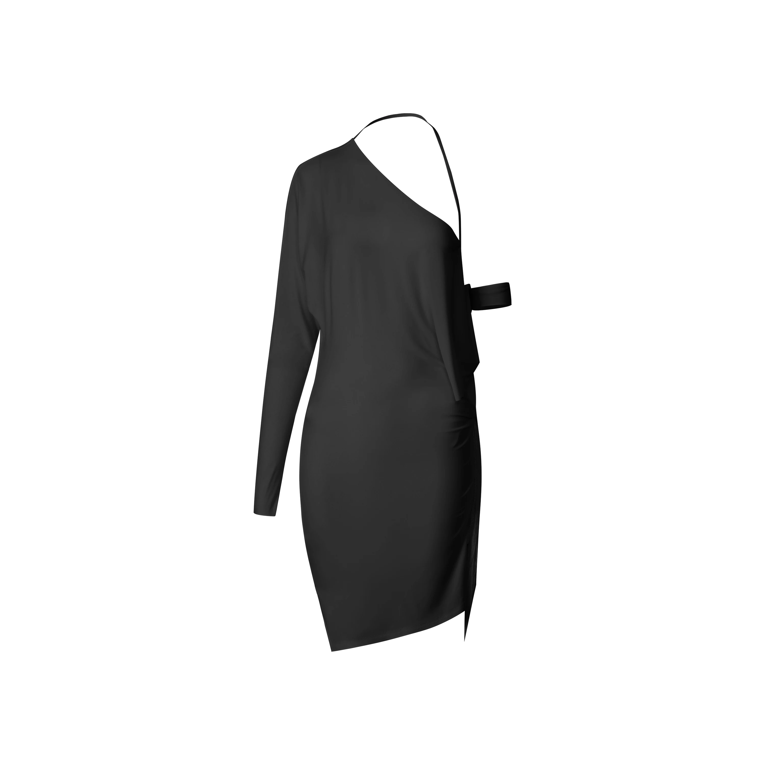 ZYM 2025 vestido de baile latino para niñas, ropa de práctica holgada con hombros inclinados y calzoncillos, vestido latino Chacha Rumba DQS21240