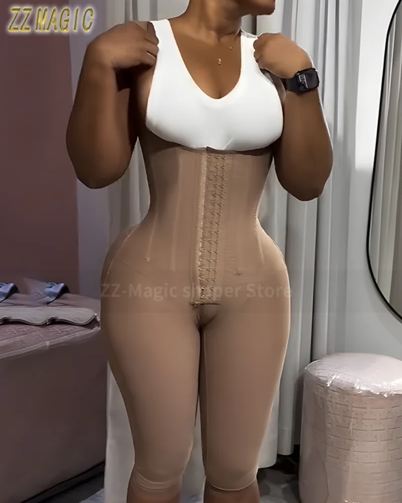 Full Body Fajas Colombian Girdles Shaper Corset for Women Tummy Control Shapewear Postoperative Postpartum Reducing Underwear