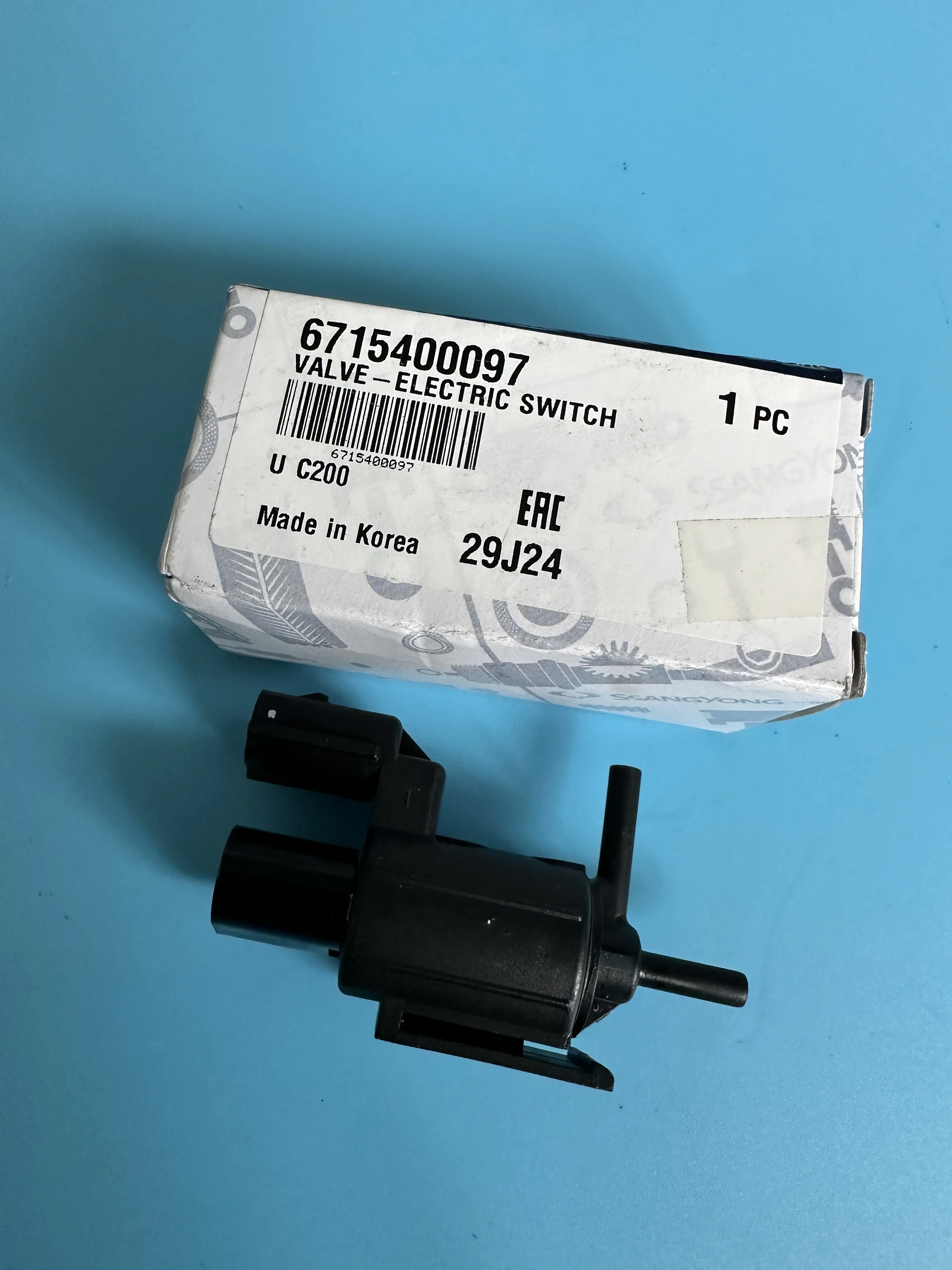 สวิตช์วาล์วไฟฟ้าแท้ 6715400097 สำหรับรถยนต์ซันยอง แอคทีออน เร็กซ์ตัน แอคทีออน สปอร์ต II โครันโด ซี โรเดียส/สตาฟิค มัสโซ(สปอร์ต II)