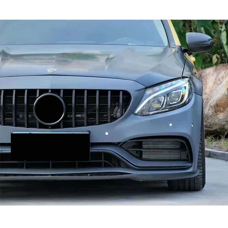 Very Good Quality Bumpers Bodykit For Mercedes Benz C Class W205 2016+ Transform Into C63 AMG Style.