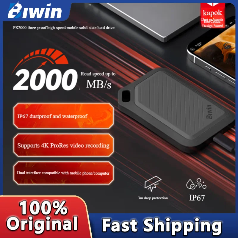 Biwin PR2000 1TB Wa… - image