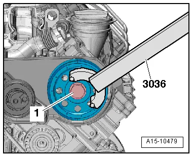 For VW AUDI Special Tool Belt Wheel Stop VW3036 Fixed support timing wrench