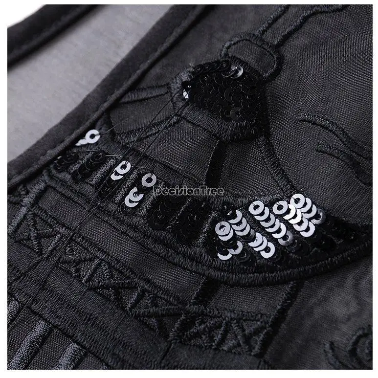 2024 chinese traditional women vest black china chic style vintage embroidery vest women modified panbuckle tangsuits vest