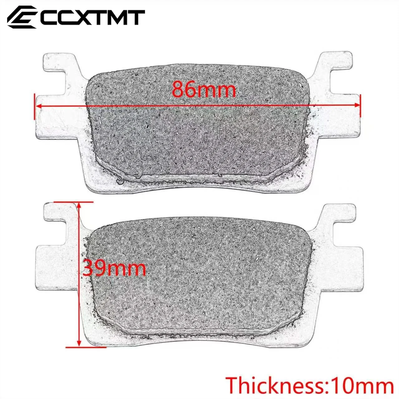 Direct Fit Rear Wheel Ceramic Fiber Brake Pads For KYMCO AK300i AK550 CV3 550cc Euro5 Right 2017-2024 2019-2020 2021-2024