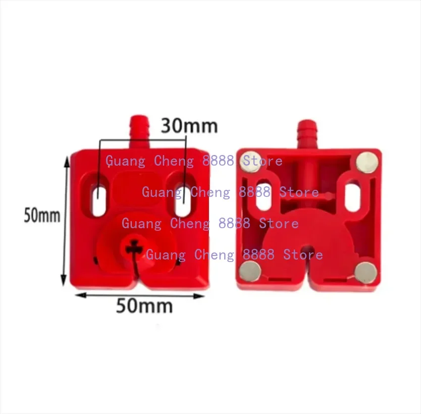 EDM Plastic Water Jet Panel Cooling Plate With Magnet W50*L50mm for Wire Cutting Machine 2pcs