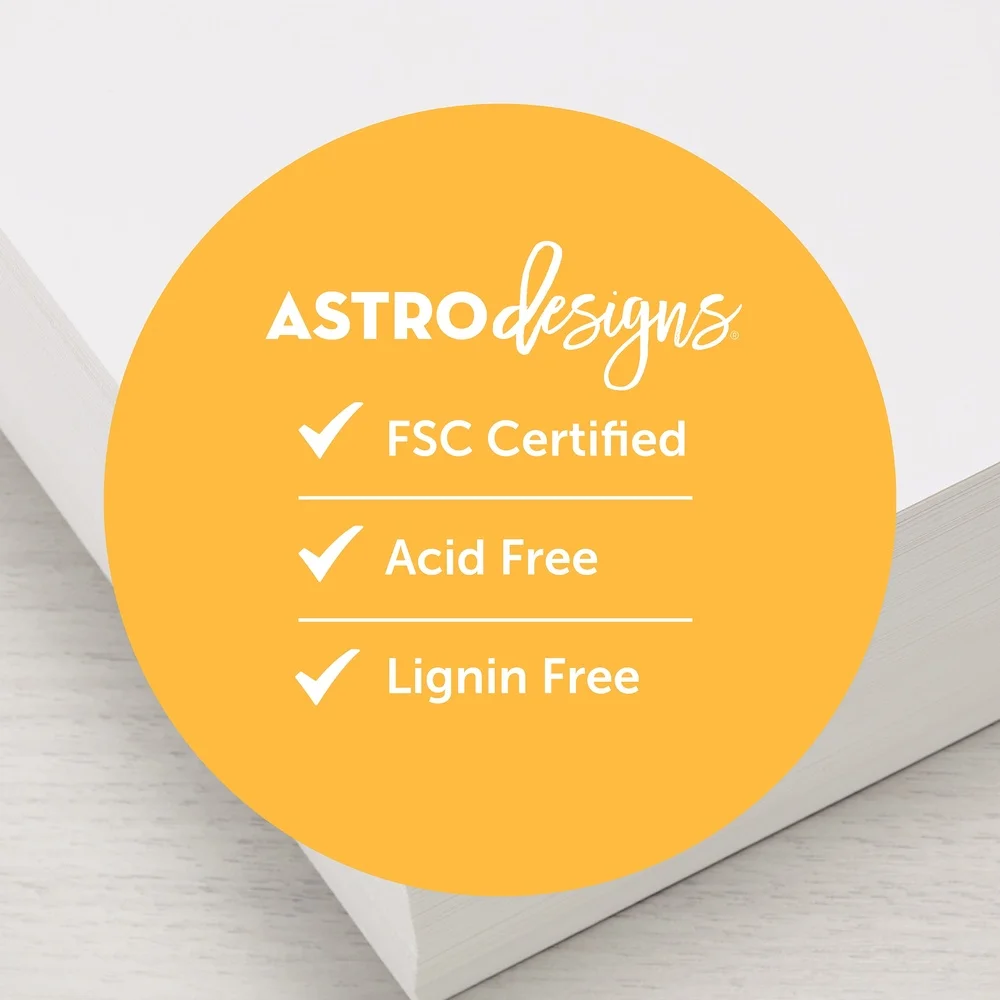 Kertas Karton Putih 8.5 x 11 Inci 74 lb 199 Gsm 100 Lembar Kompatibel Printer Inkjet Laser Mesin Potong Proyek Kerajinan