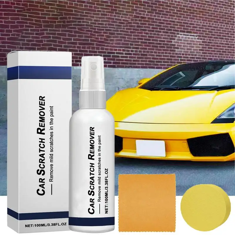 100ml Car Scratch Cleaning Spray Auto Body Polishing Tool Long-Lasting Paint Coating Spray Scratch Remover Paste Car Maintenance