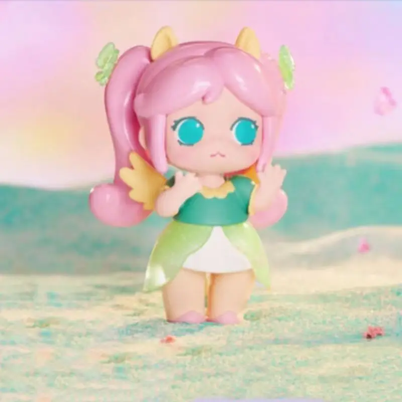 Rainbow Foal Blind Box Figurine Mistero Anime Figure Simpatiche bambole da collezione Decorazione del desktop Giocattoli Principessa Giocattoli Regali