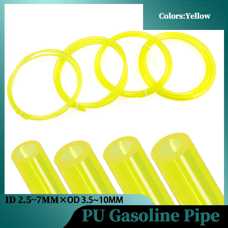 

Length 2-50M Flexible Gas Pipe Line for Automotive Repair Plumbing Fit for Air Water Oil High-Pressure Fuel Yellow Hose Custom