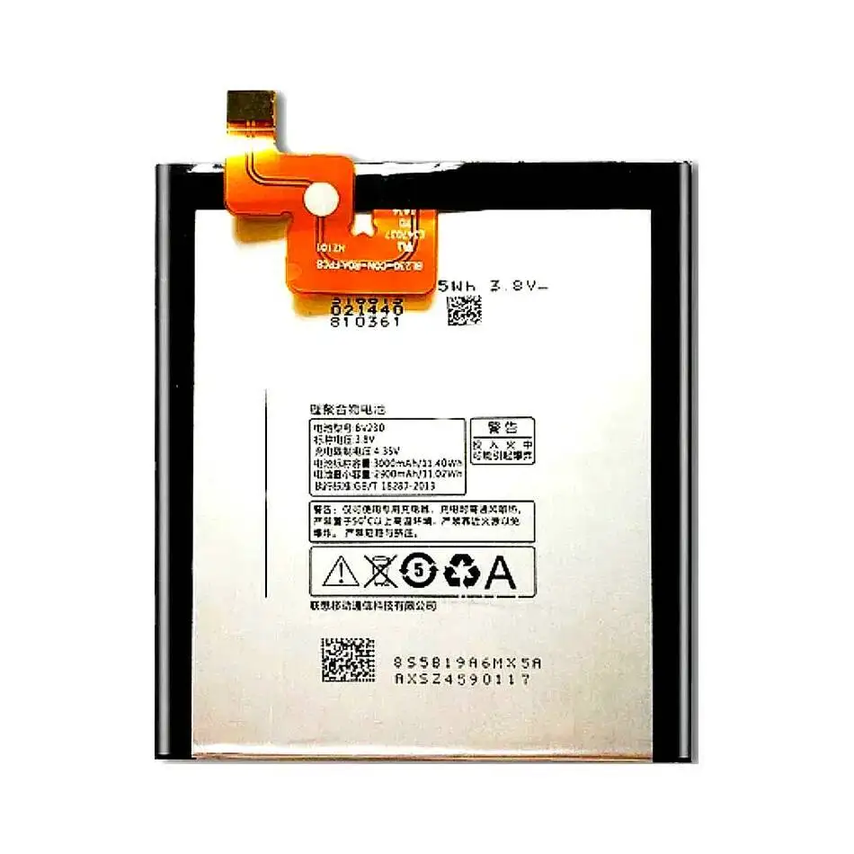 

BV230 Environmentally Friendly Mobile Phone Battery Nan For Lenovo Vibe Z2