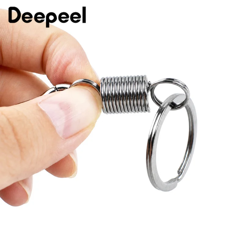 5/10Pcs 103mm Metal Carabiner Clips Belt Buckel Key Ring Backpack Spring Snap Hook Handbag Keychain Connect Loop DIY Accessories view 4