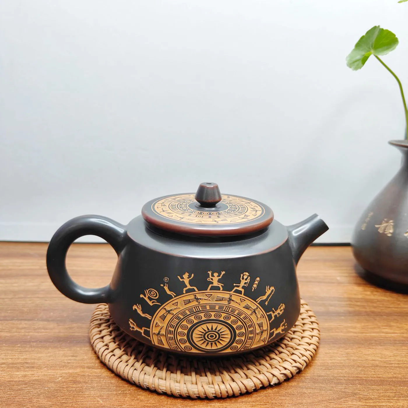 Qinzhou Nixing Pottery Pure Handmade Raw Mineral Mud Kung Fu Teapot Household Teapot