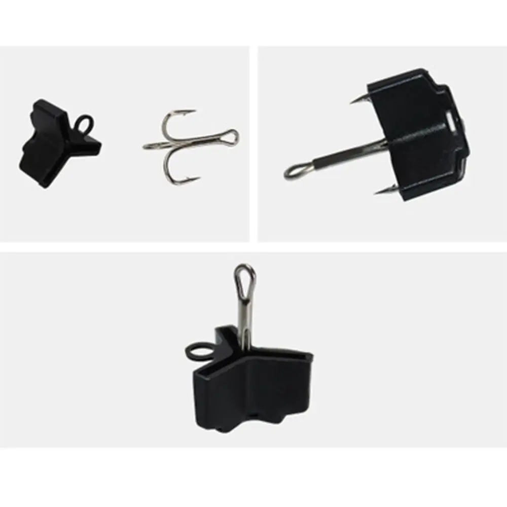 Black/Green Lightweight and durable treble hooks sheath case safety protector Holders case Bonnets hook sheath cover