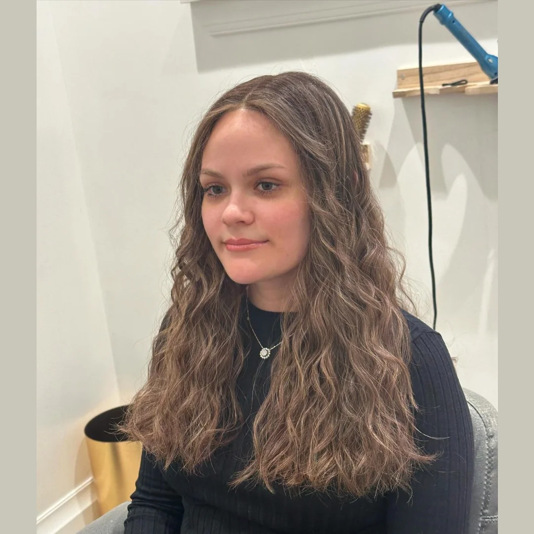 reddish-brown-blonde-lace-wig-highlights-synthetic-blend-human-hair-wigs-deep-curly-preplucked-hairline-for-women-cosplay-daily