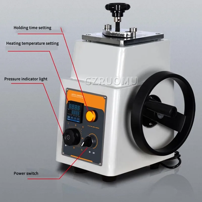 22/30/45mm Vertical Injection Molding Machine 220V 400W Desktop Metallographic Sample Setting Machine for Curing Mosaic Material