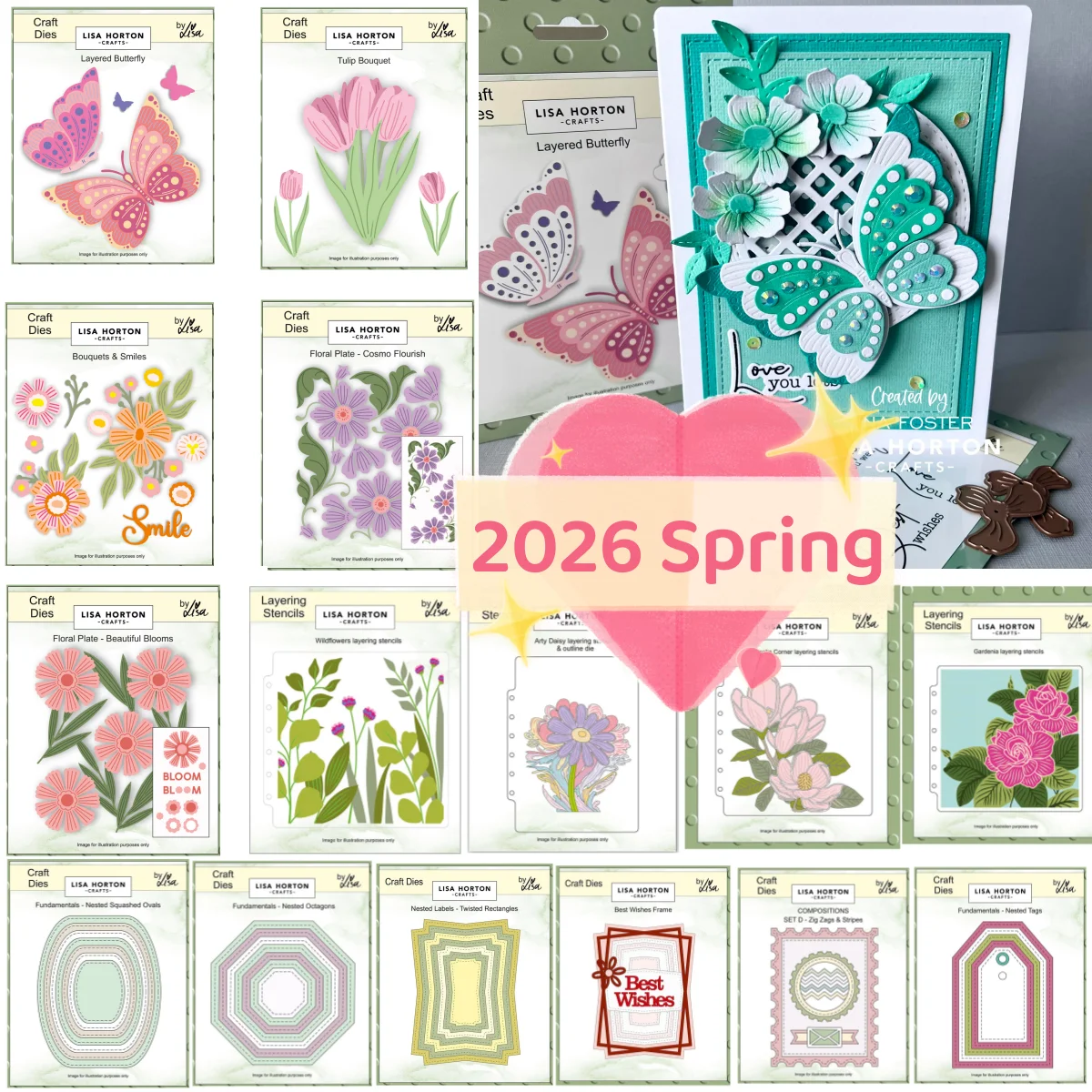 

Floral Butterfly Tulip Metal Cutting Dies Stencil DIY Making Gift Card Scrapbook Embossed Paper Album Craft Spring of 2026