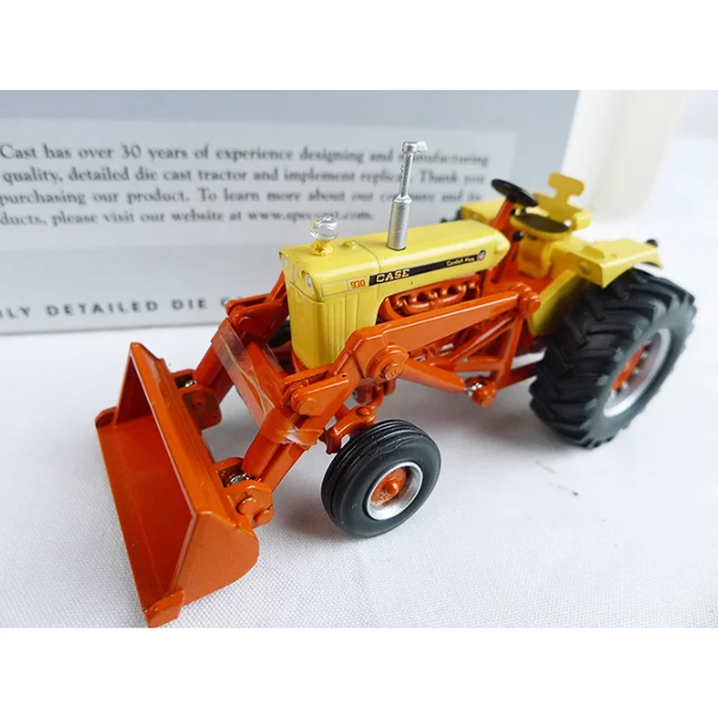 Model ciągnika z ładowarką 930, skala 1:64, wykonany ze stopu, gotowy produkt, symulacja, zabawka kolekcjonerska, prezent, ekspozycja statyczna