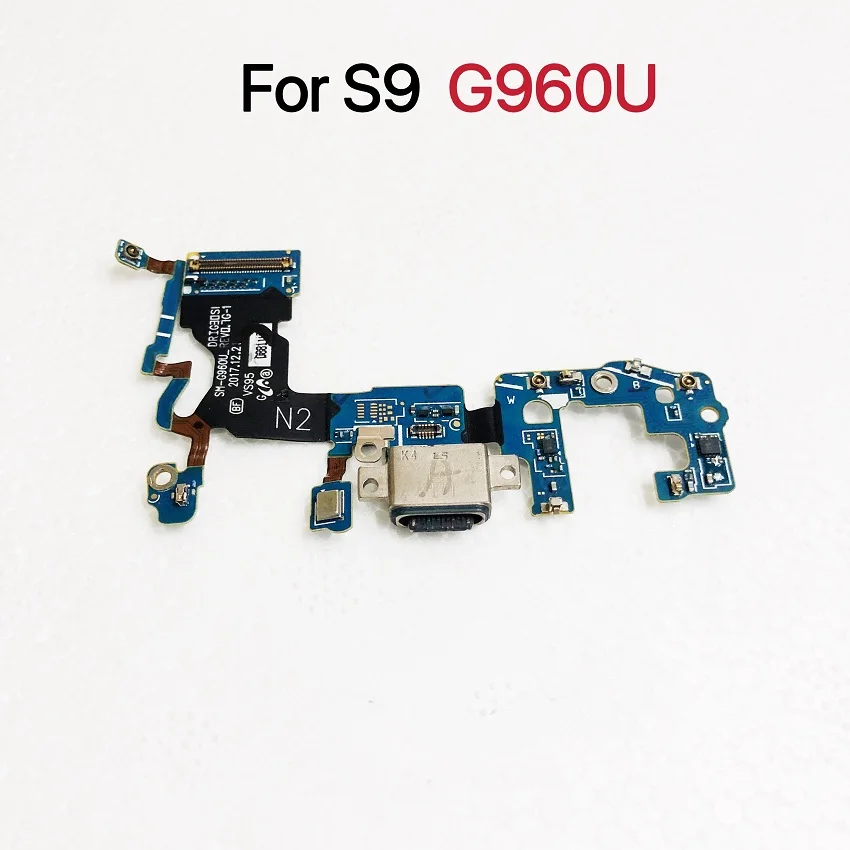 USB Charger Charging Board Dock Port Connector Flex Cable For Samsung S8 S9 Plus G950F G950U G955F G955U G960F G960U G965F G965U