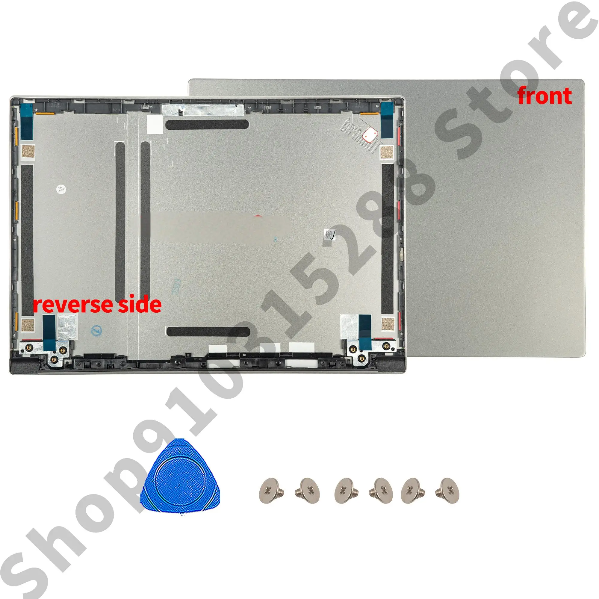 Laptop Parts For Thinkpad E490s S3 S3-490 New Original Lcd Back Cover Front Bezel Replace Gray Metal