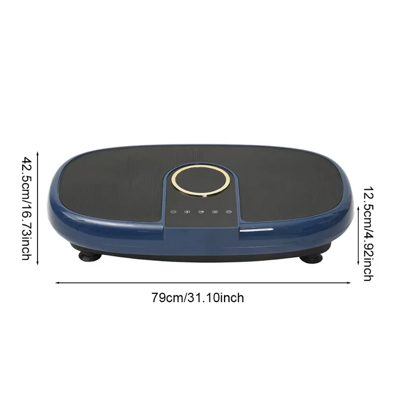 

2025 Custom Vibration Plate Exercise Machine - Mini Compact Platform for Effective Home Body Workout Sessions